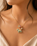 Carousel Horse Charm Pendant Necklace