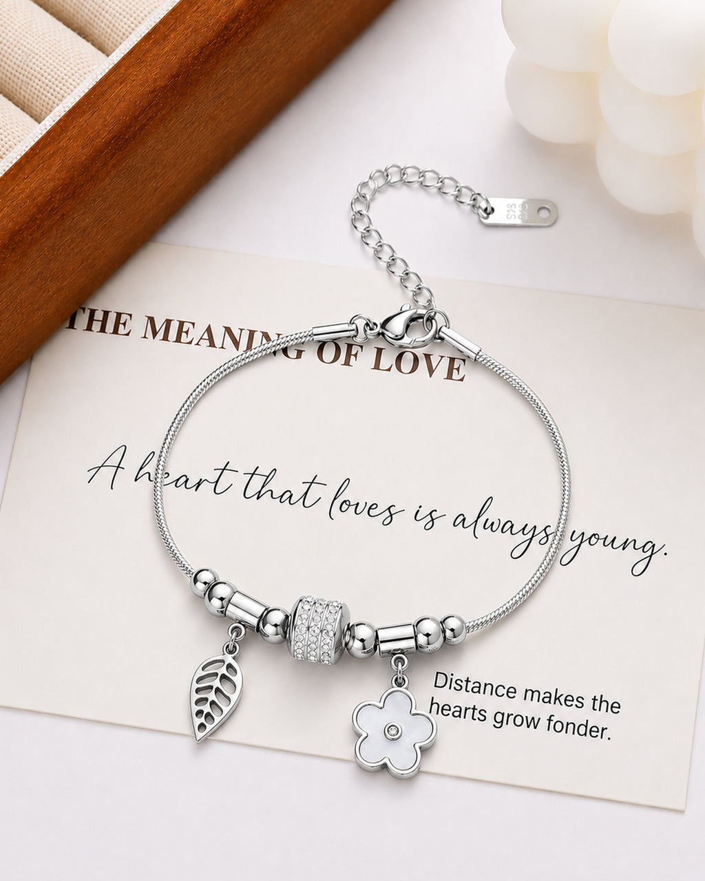 Adjustable Stainless Steel Bracelet for Women